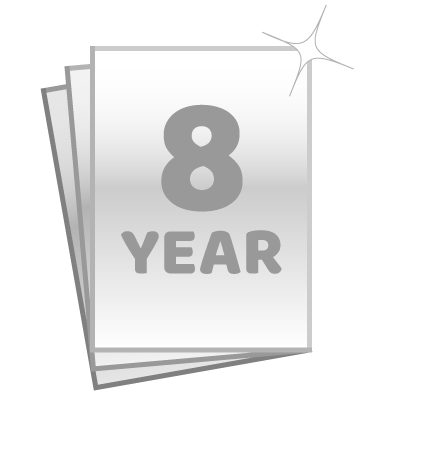 SAV - 8 years repositionable vinyl stickers stocks