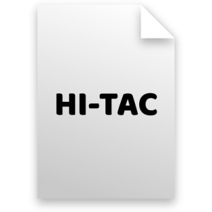 Hi -Tac Custom vinyl stickers