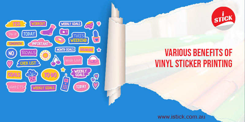 Benefits of Vinyl Stickers Printing