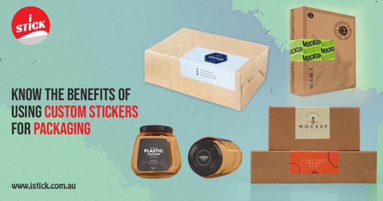 Top Reasons to Use Custom Stickers for Packaging & Merchandise