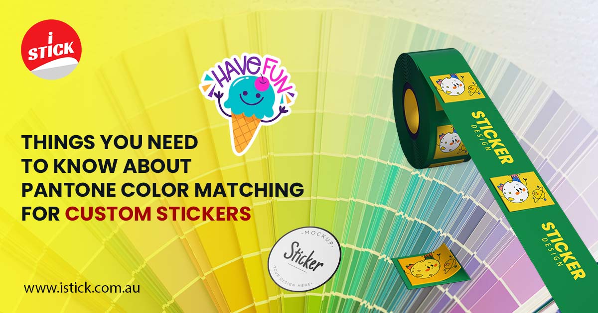 Pantone Color Matching for Custom Stickers