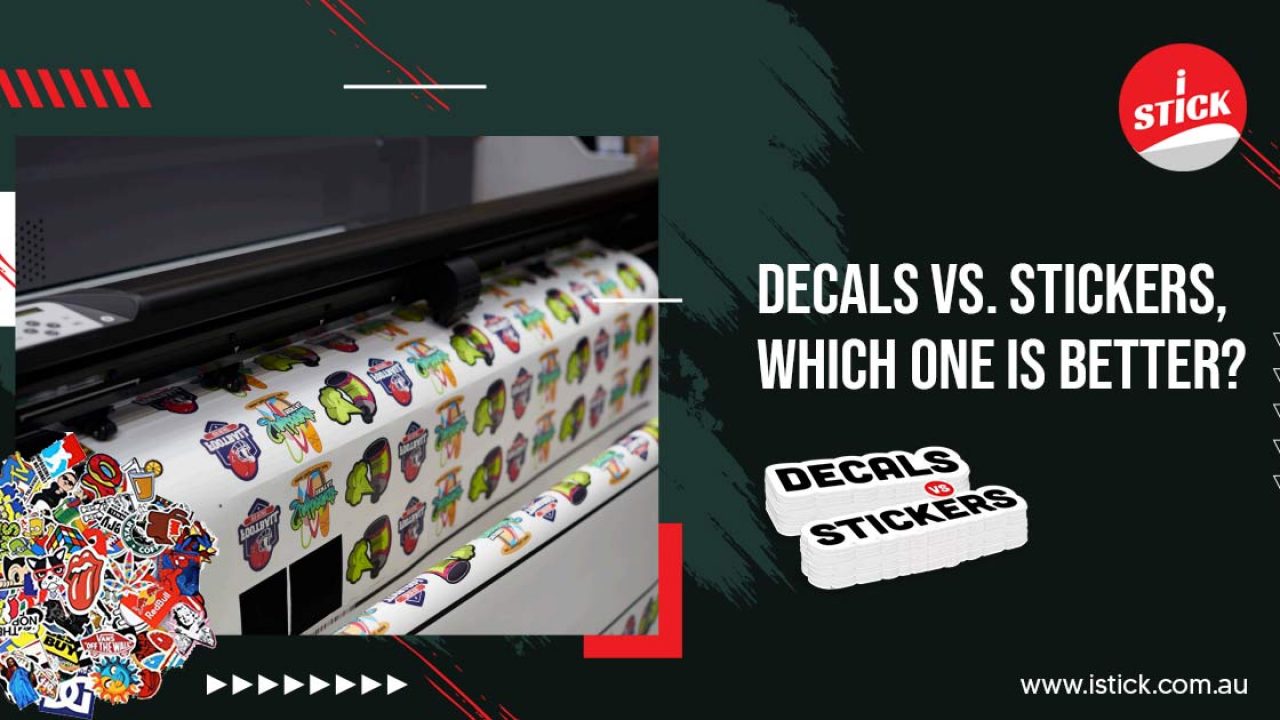 Decal vs sticker: What's really the difference?, Blog