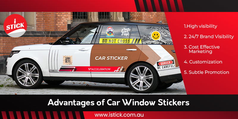 Advantages of Car Window Stickers