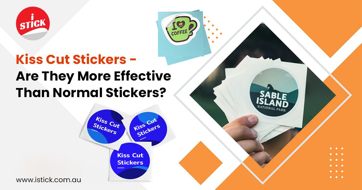 Kiss cut Stickers Effective than Normal Stickers