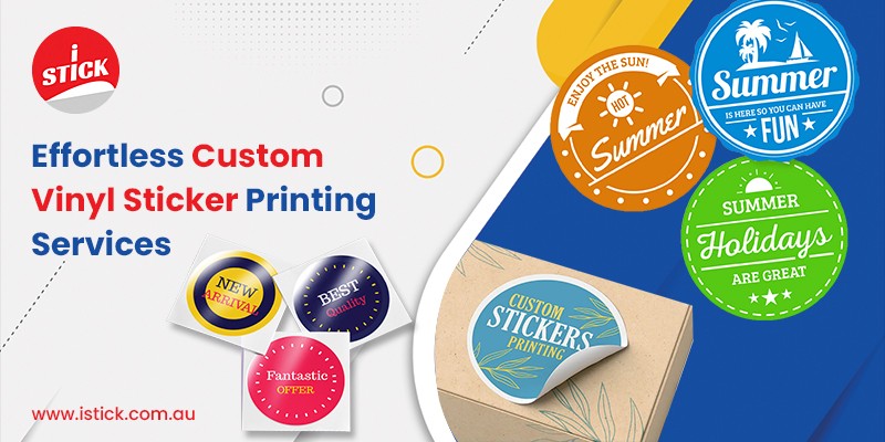 Effortless Custom Vinyl Sticker Printing Services