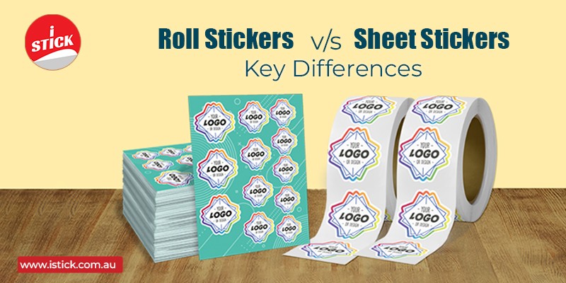 Difference Between Roll Stickers and Sheet Stickers