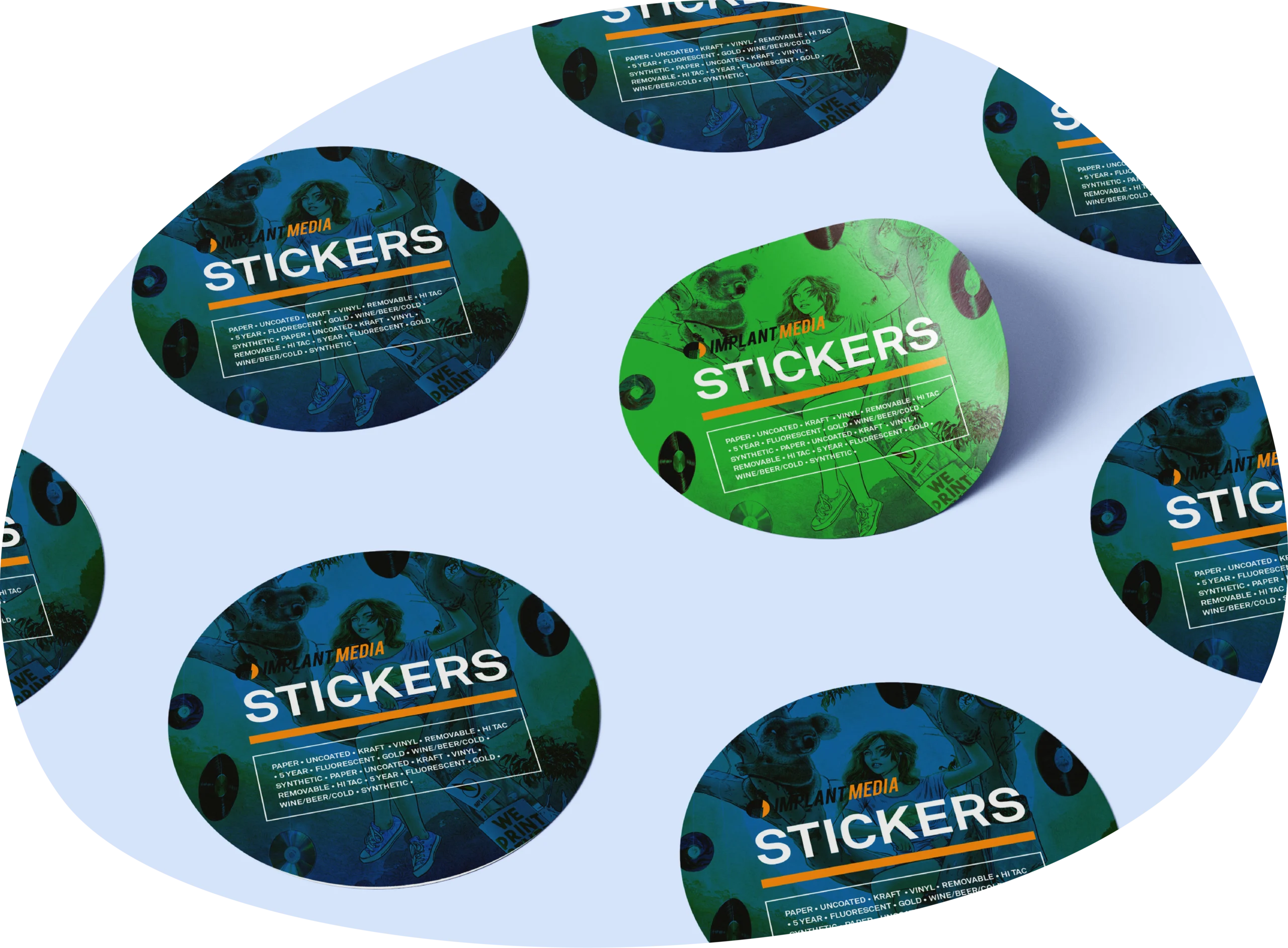 Stickers printing in Australia