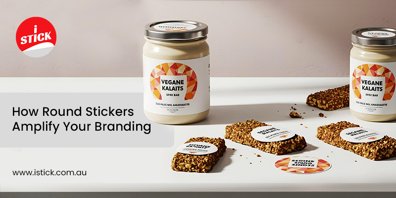 Round Stickers Amplify Your Branding