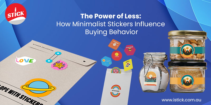 How Minimalist Stickers Influence Buying Behavior