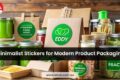 Minimalist Stickers for Packaging Minimalist Stickers for Packaging