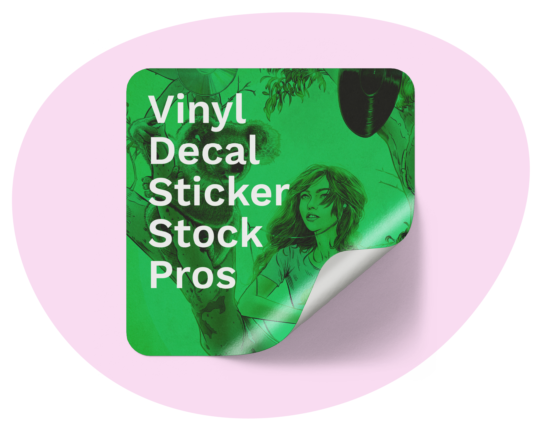 Pros BLOCK - Vinyl Decal Stock
