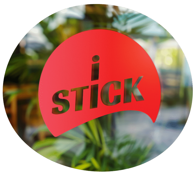 Vinyl Decal Sticker Stock BLOCK