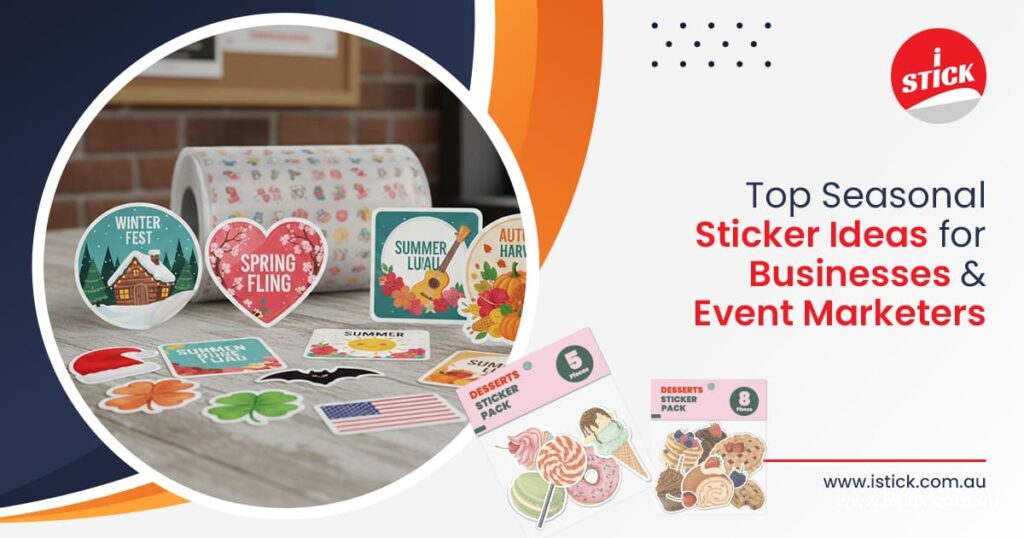 Seasonal Stickers Ideas for Businesses & Event Marketers