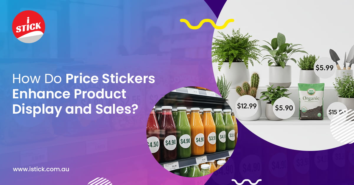 How Price Stickers Improve Product Display and Sales