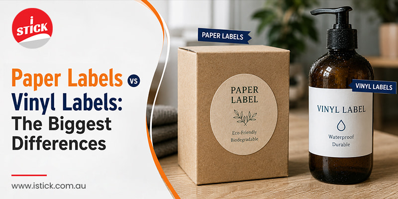 Paper Labels vs Vinyl Labels