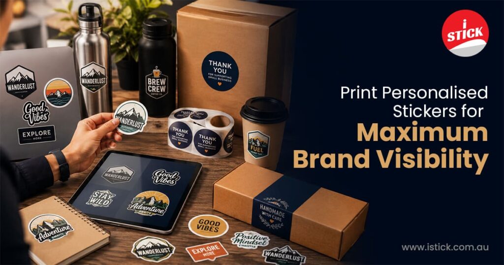Personalised Stickers for Maximum Brand Visibility Personalised Stickers for Maximum Brand Visibility