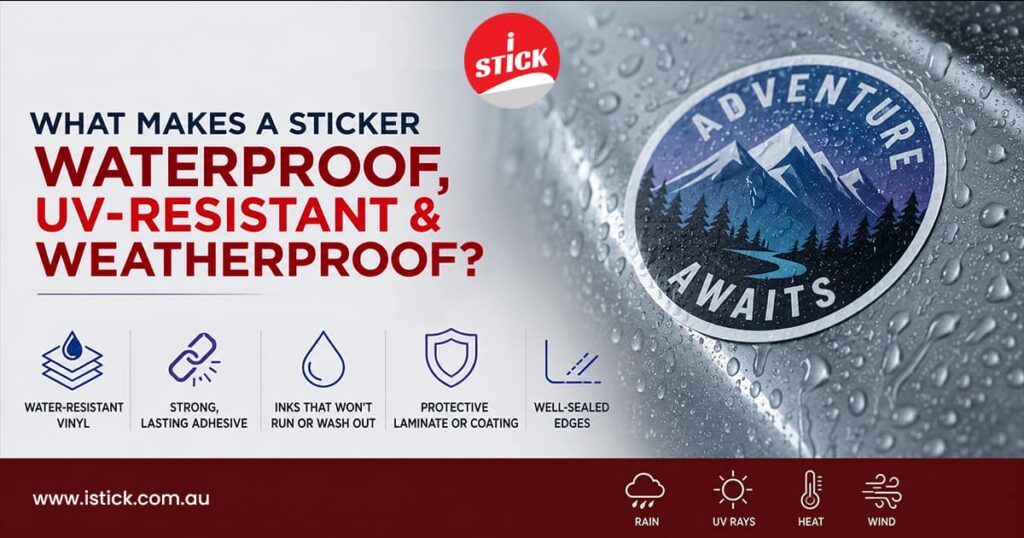 Waterproof UV-Resistant and Weatherproof Sticker Materials Waterproof UV-Resistant and Weatherproof Sticker Materials
