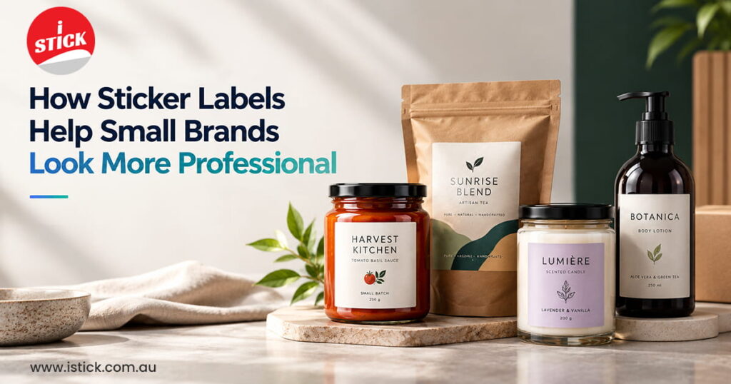 Sticker Labels Help Small Brands Look More Professional